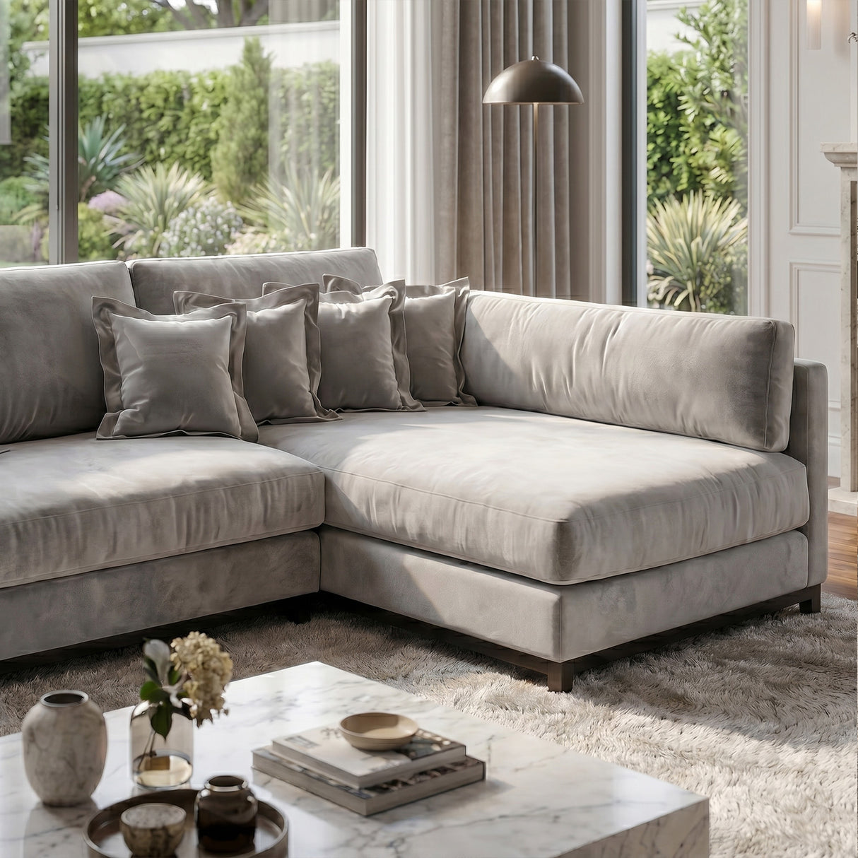 Sofá Liberty con Chaise Longue