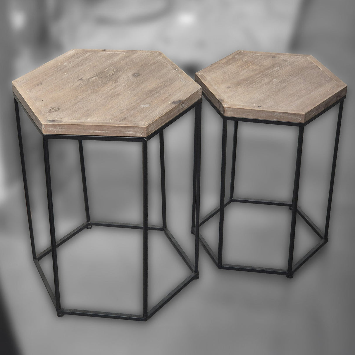 Mesas Laterales Alpes - Set de 2 Re Decora