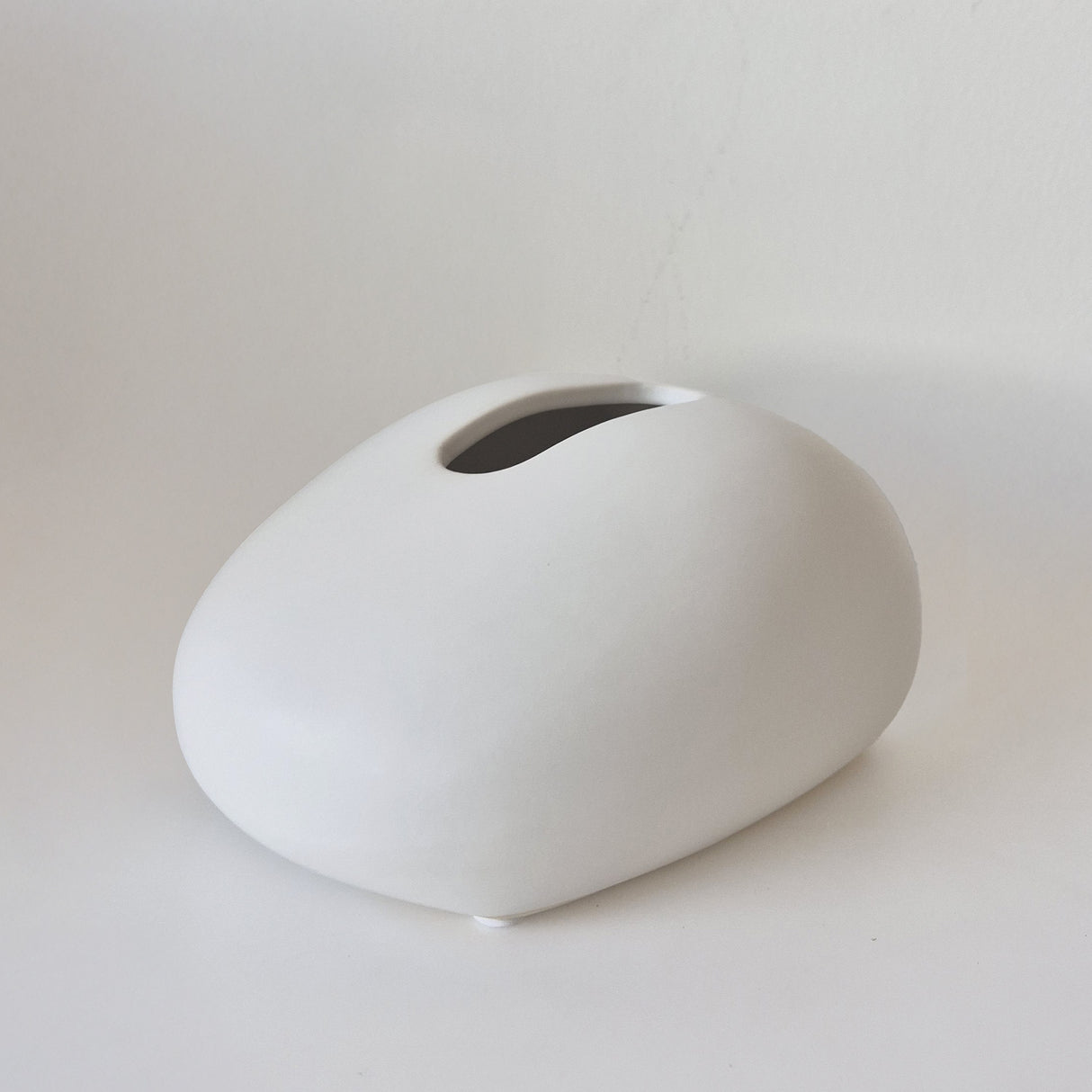 Servilletero Decorativo de Cerámica Ovalado