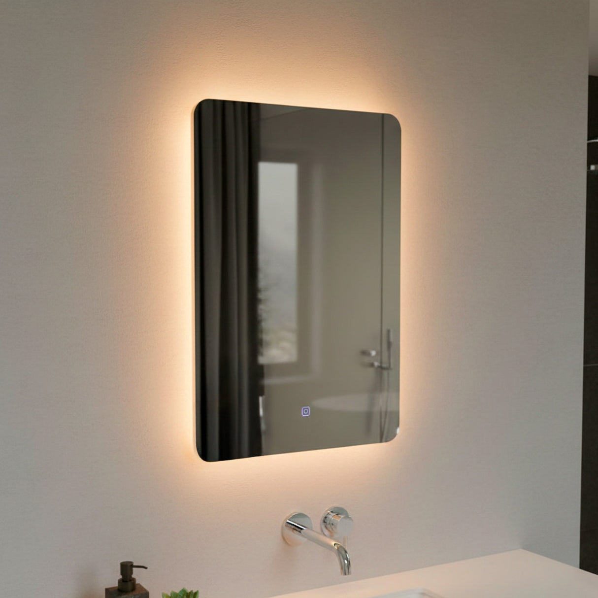 Espejo Led Rectángulo Vertical