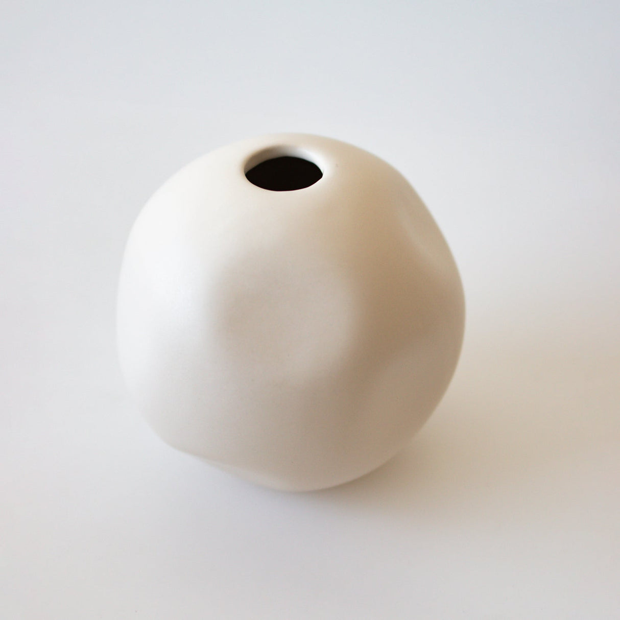 Jarrón de Cerámica Redondo Minimalista Kelida Porcelana