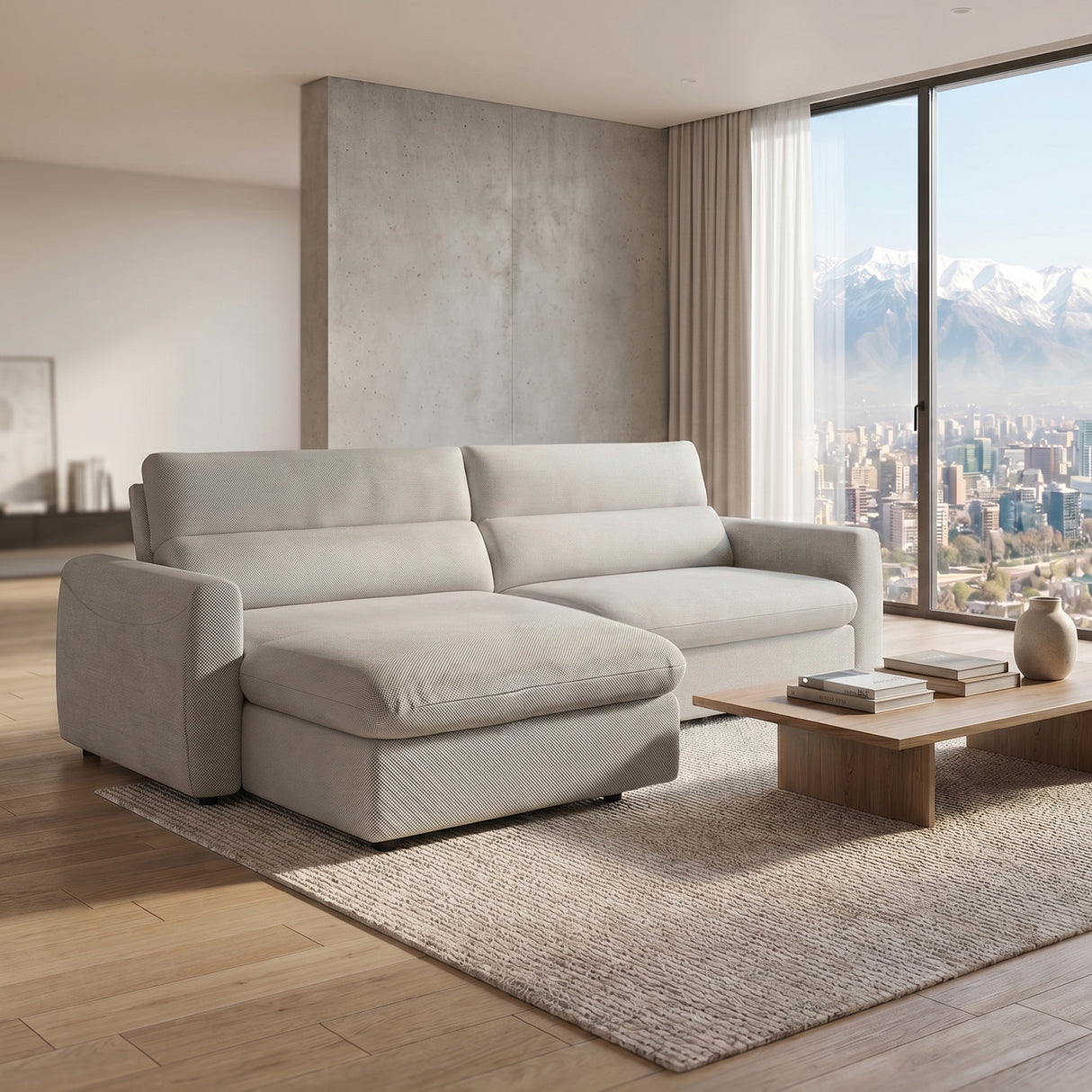 Sofá Extensible y Reclinable Paris Stock