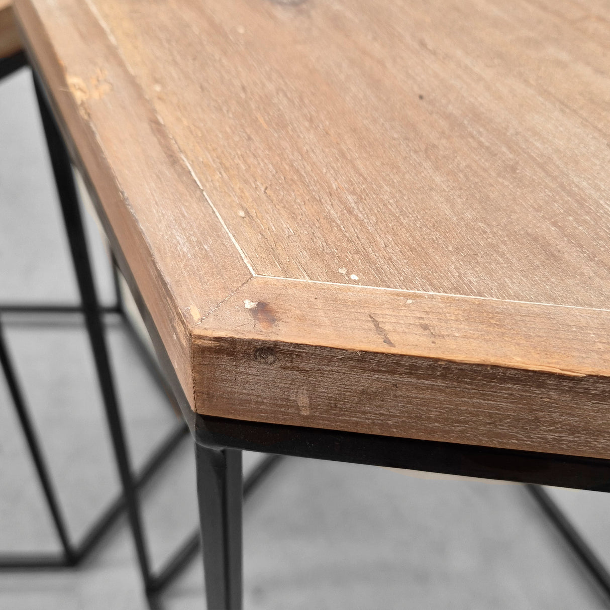 Mesas Laterales Alpes - Set de 3 Outlet S/CAMBIO NI DEVOLUCIÓN Re Decora