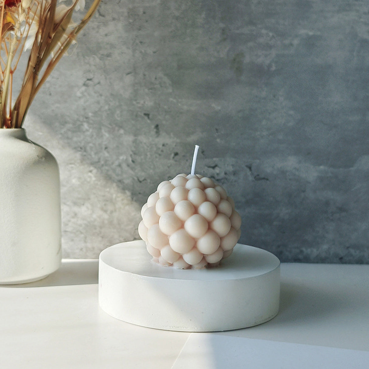 Vela de Cera Burbuja Nórdica