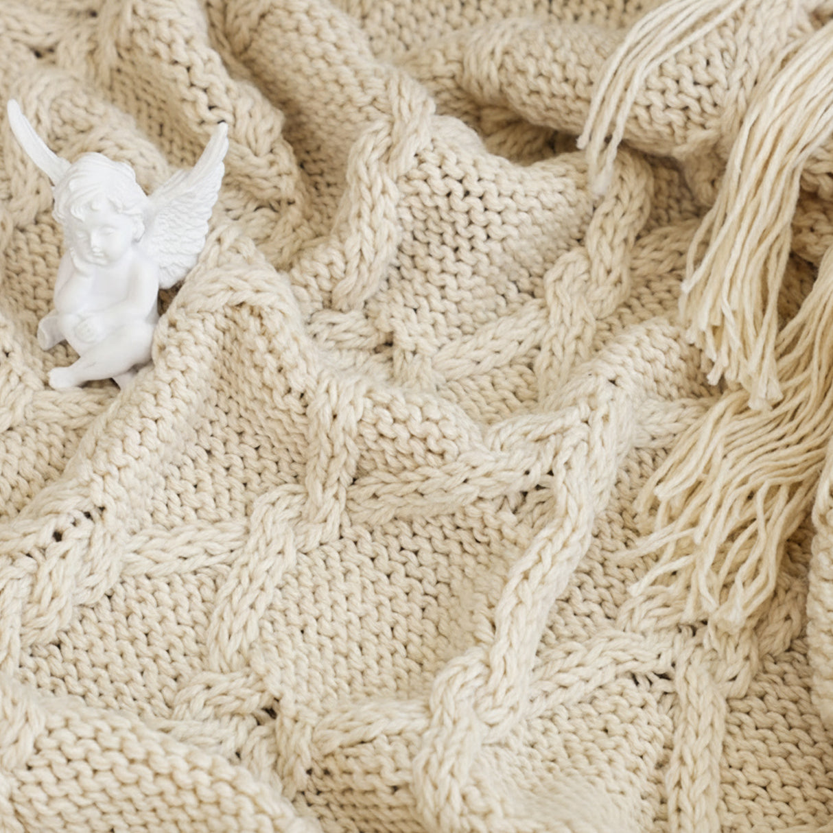 Manta Tejida Americana Flecos