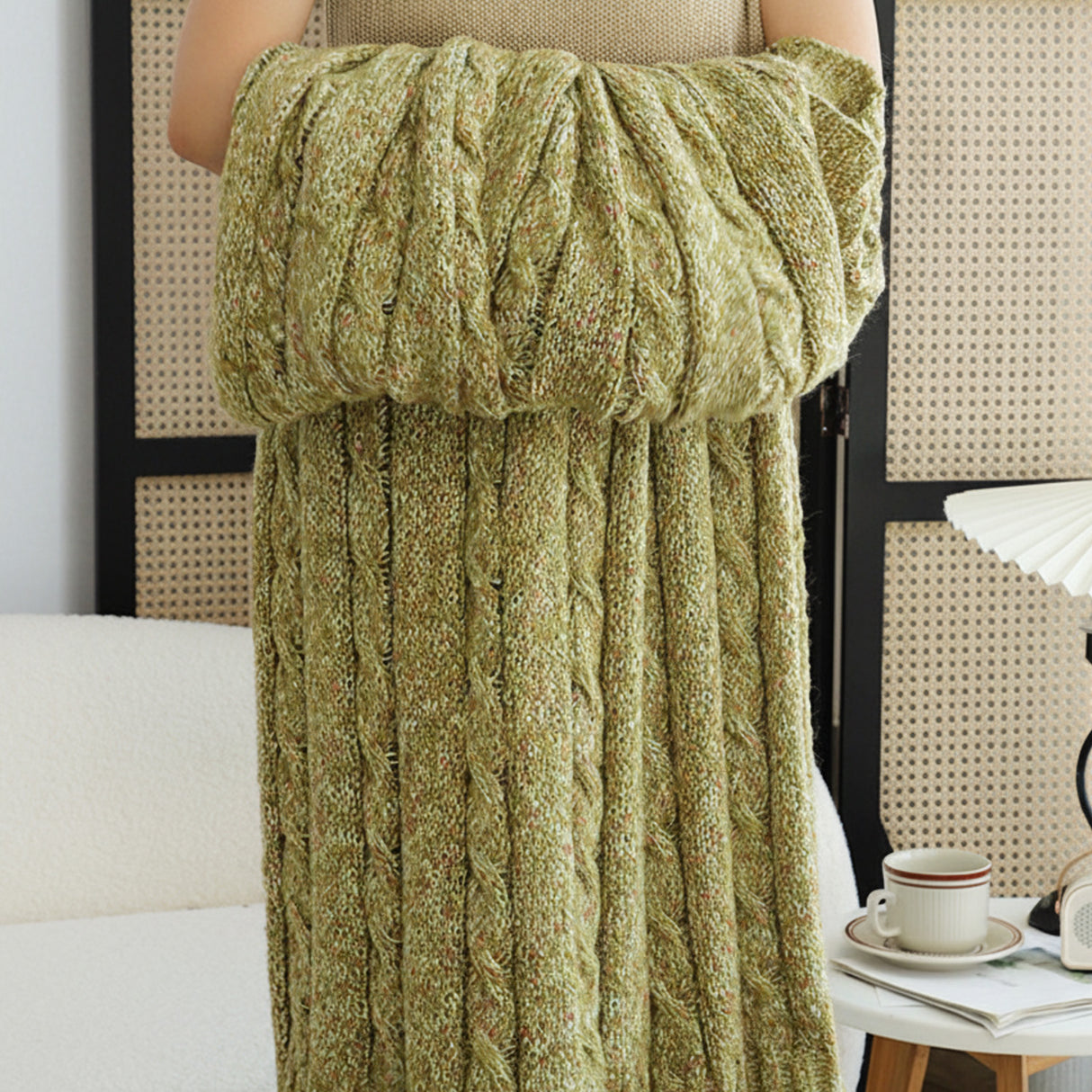 Manta Decorativa para Sofá