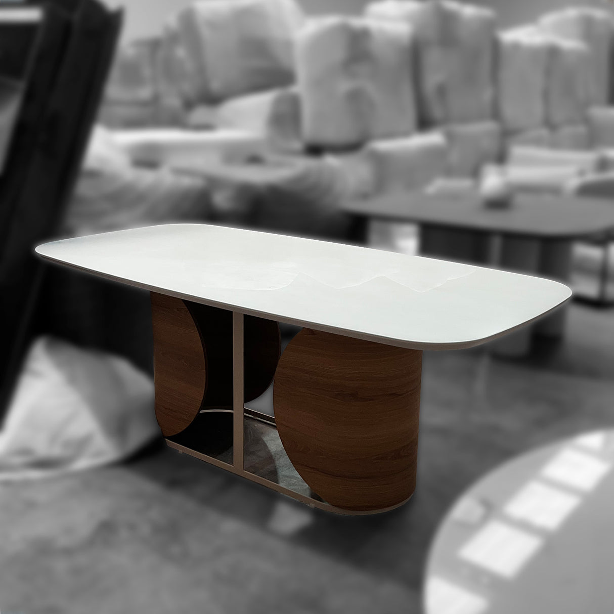 Mesa Franciele 200x100x76 cm Stock