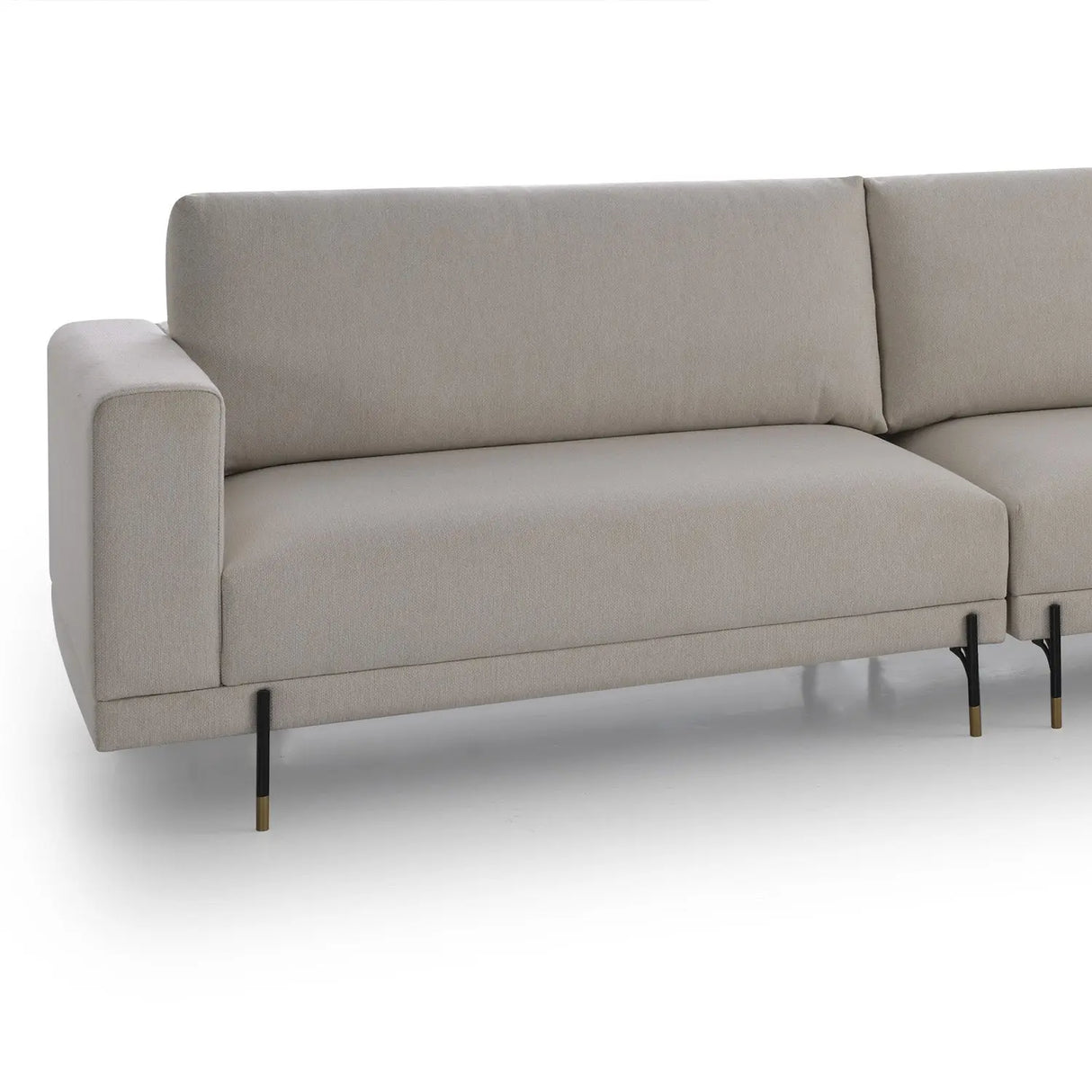Sofá Cobble con Mesa de Mármol Di Qualita