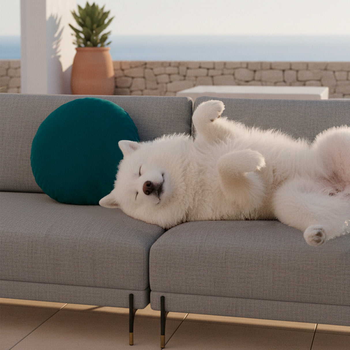 Sofá Cobble en L de Terraza