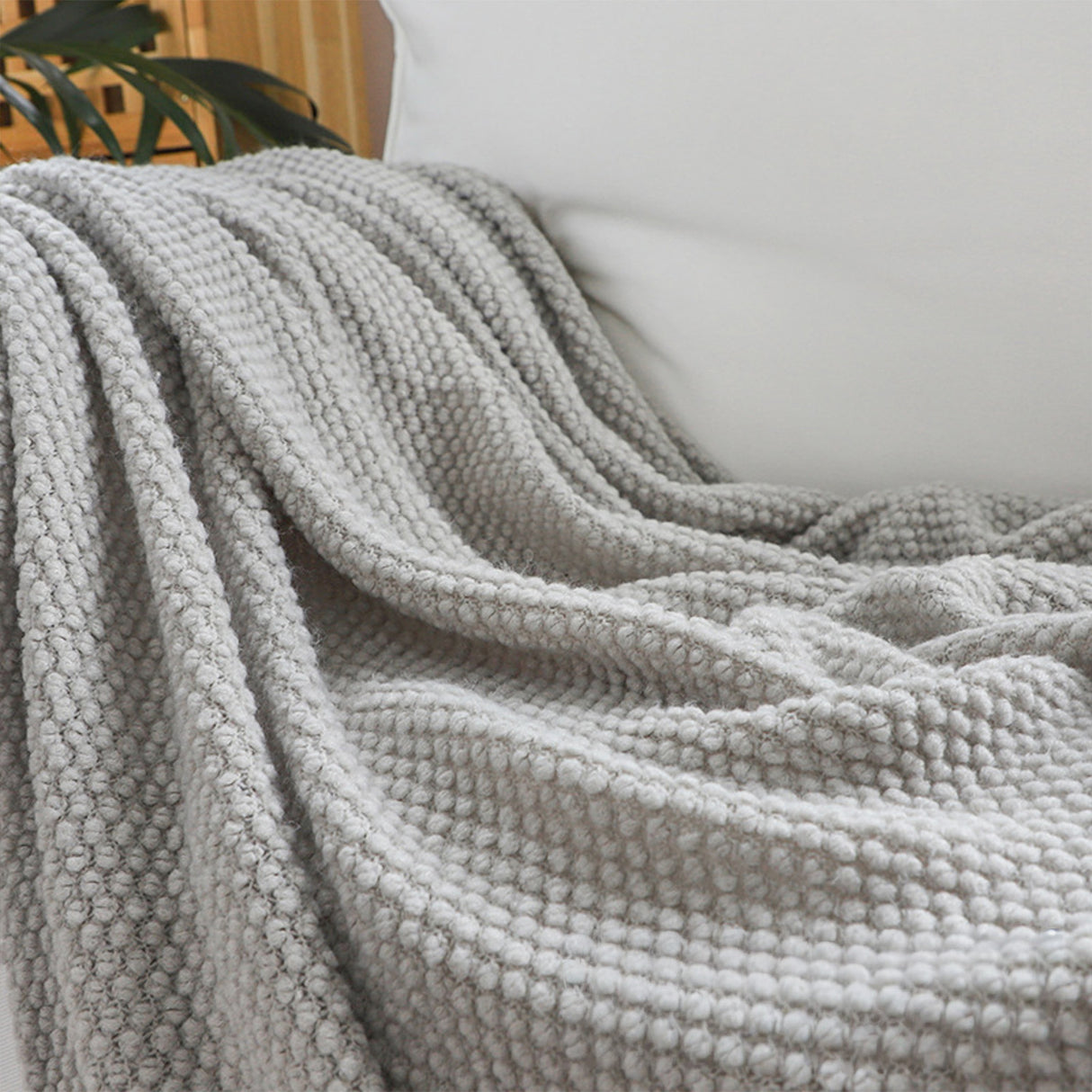 Manta Decorativa de Punto