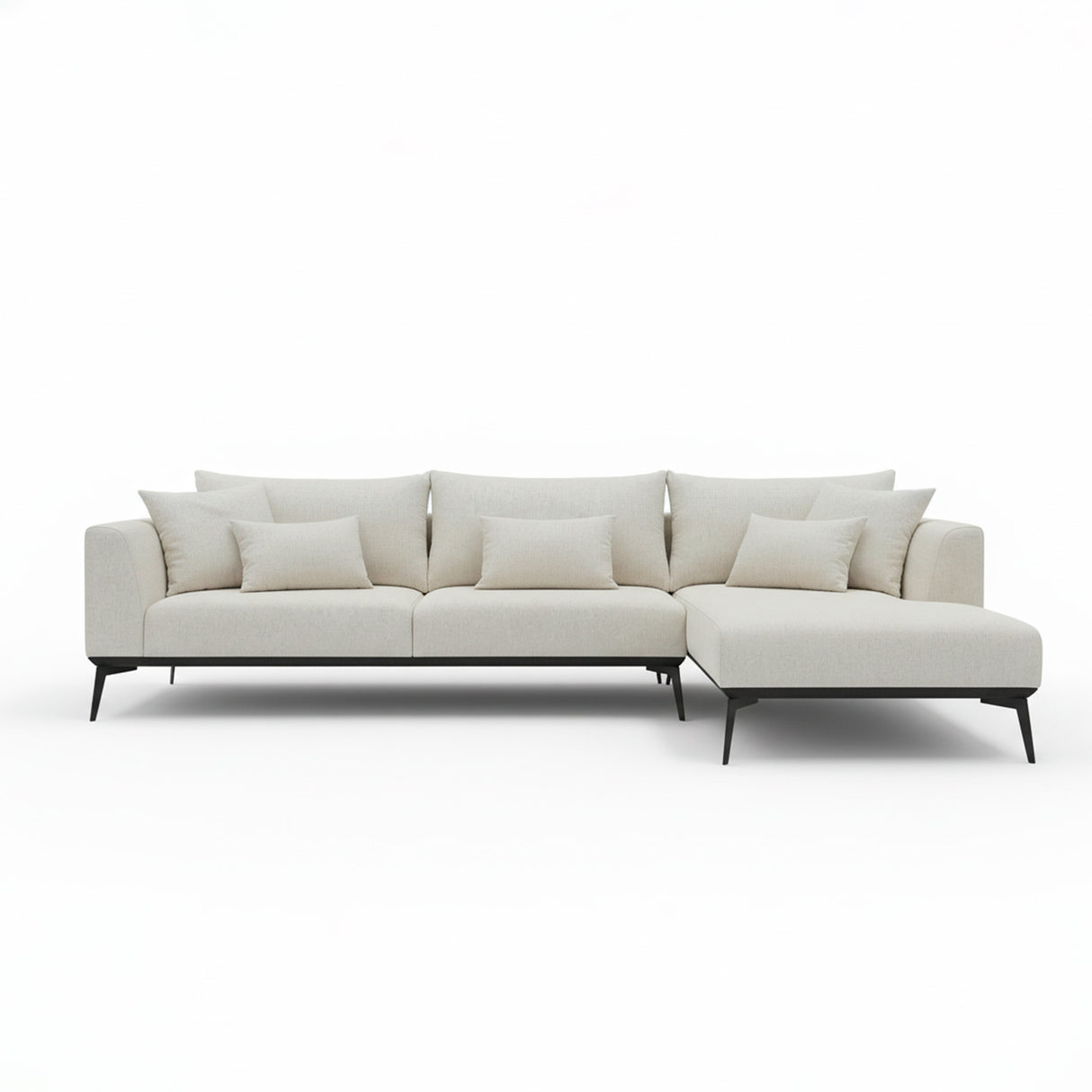 Sofá Palace con Chaise 2.76 MT 6010 Stock