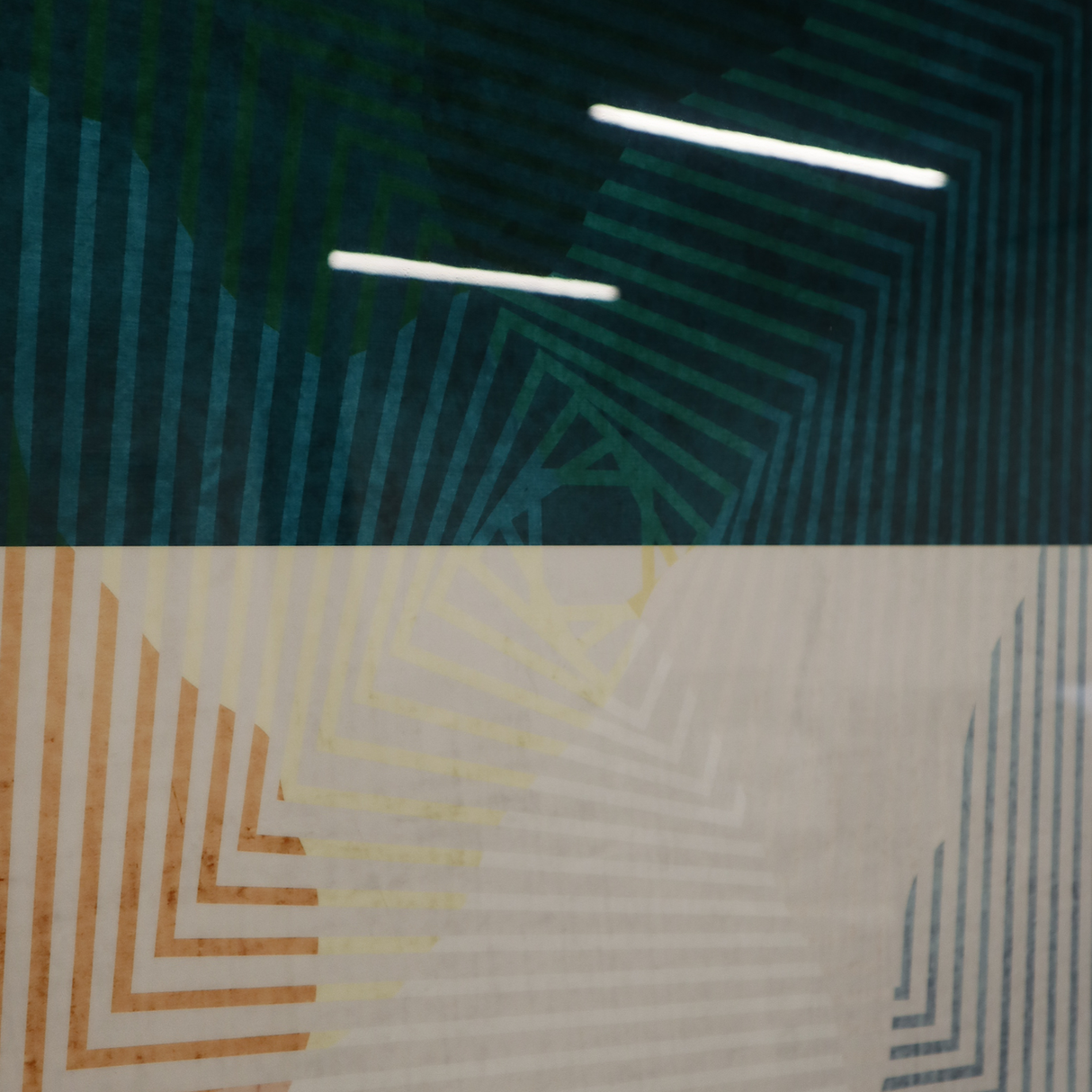 Cuadro Decorativo Abstracto Poligonal