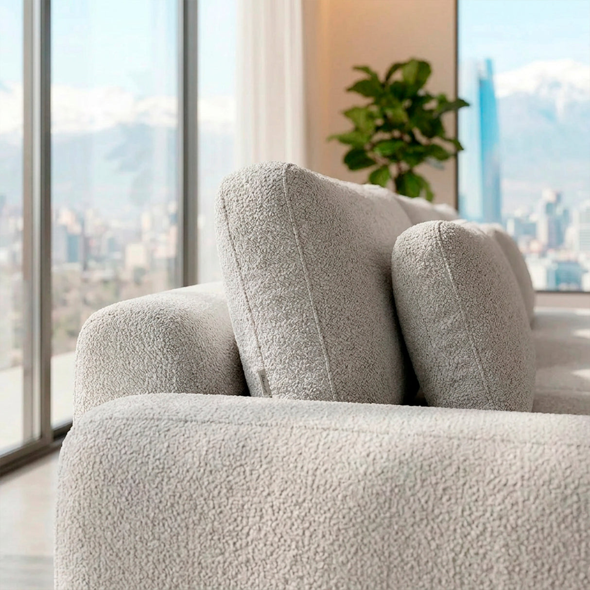 Sofá Extensible Portillo Con Pouf