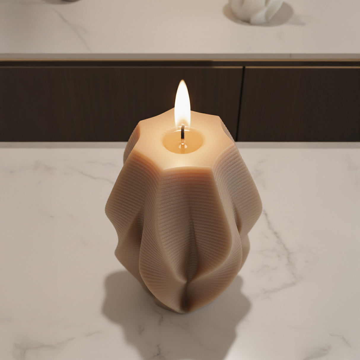 Vela de Cera Pilares Con Espiral