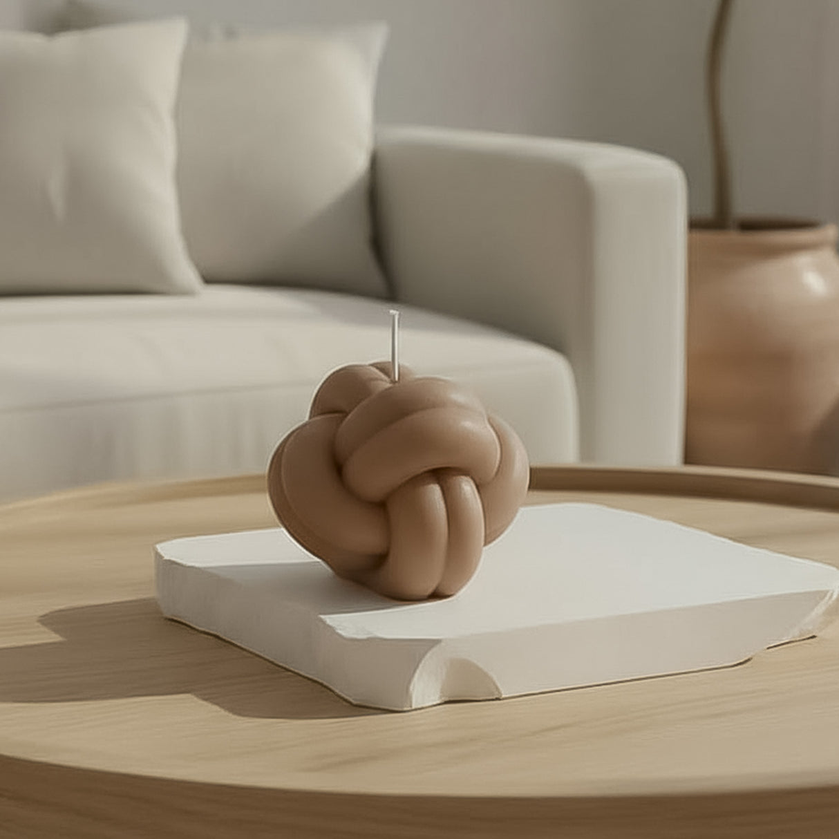 Vela de Cera Nórdico Nudo Infinito