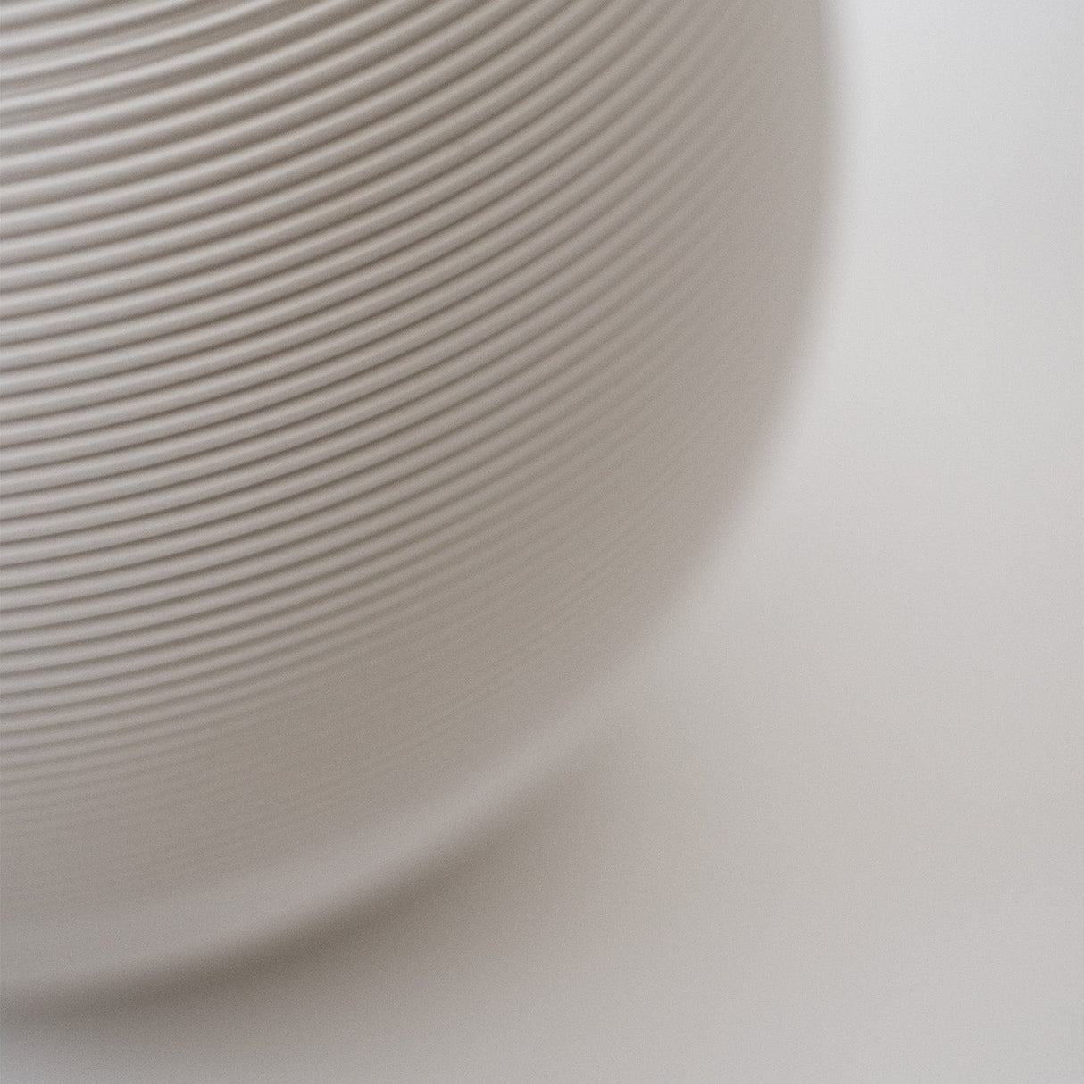 Florero de Cerámica Blanco Redondo Kelida Porcelana