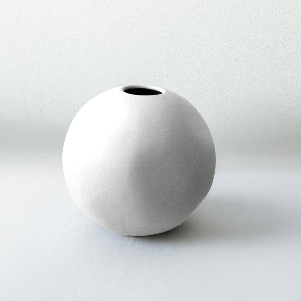 Jarrón de Cerámica Redondo Grande Minimalista Kelida Porcelana