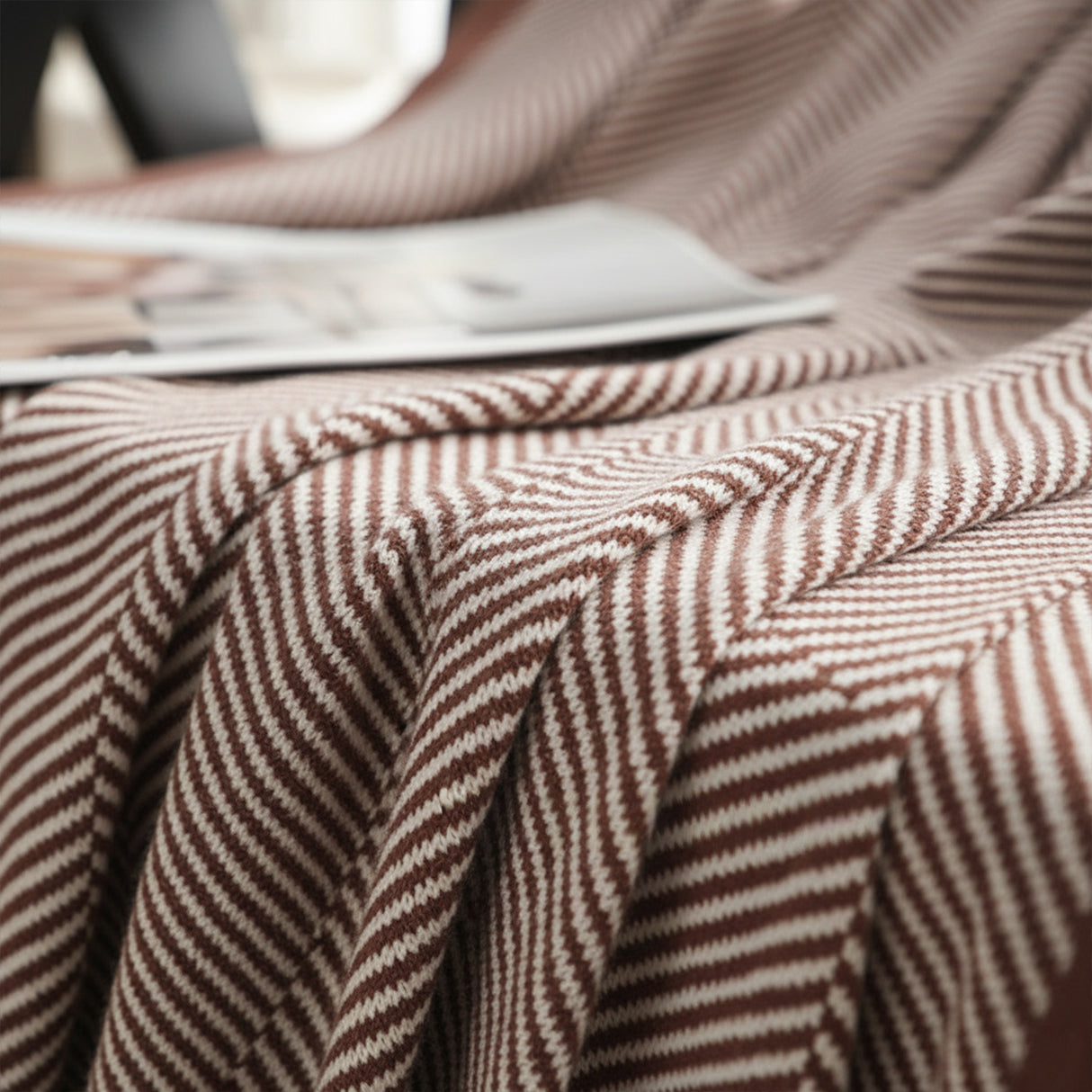 Manta de Algodón Rayas