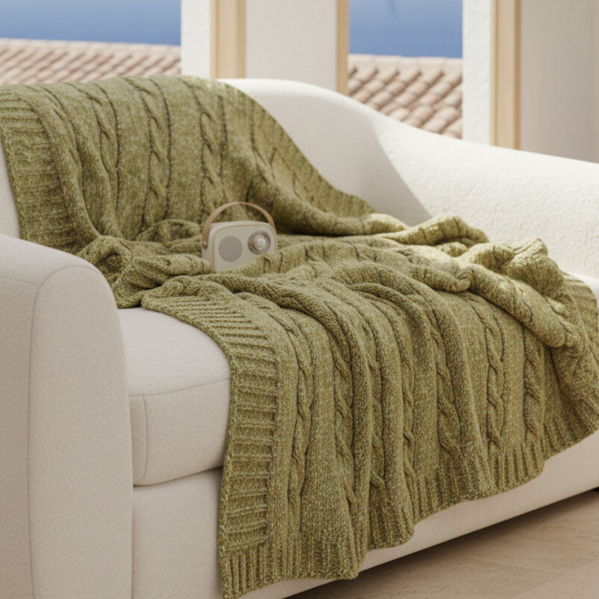 Manta Decorativa para Sofá