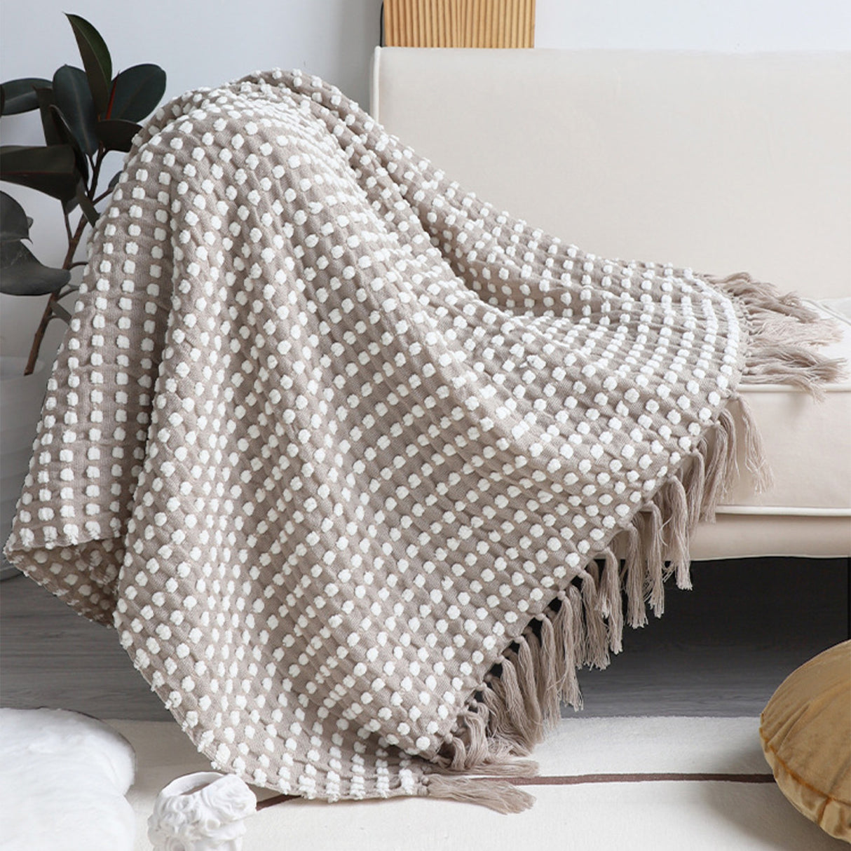 Manta de Chenilla Americana