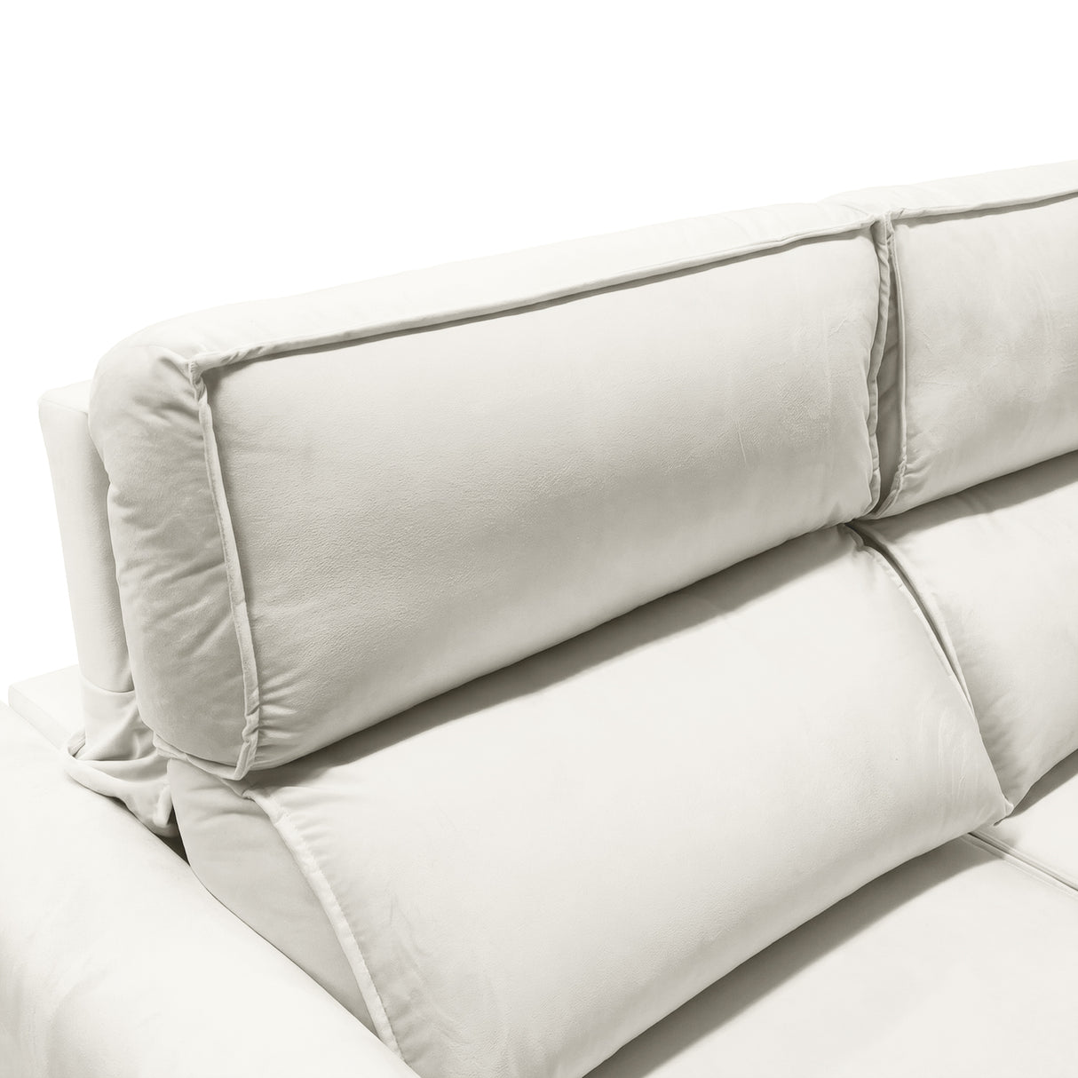 Sofá 2 Cuerpos Santiago Tela Beige - 1.70m Stock