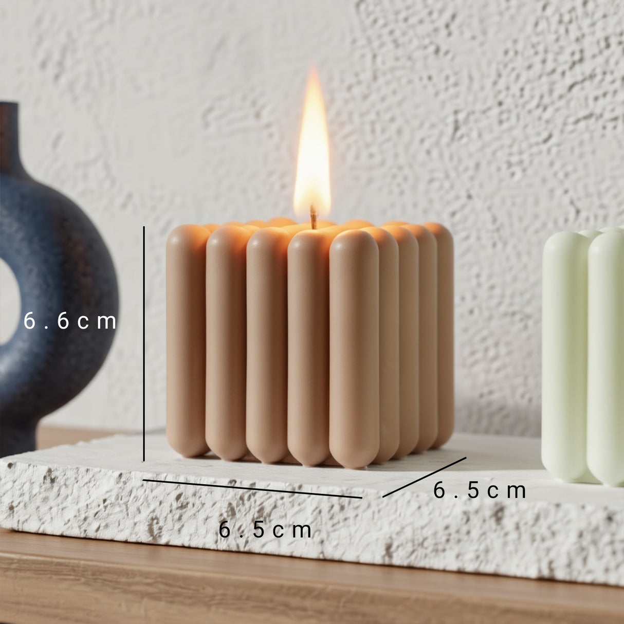 Vela de Cera Nórdica Pilares