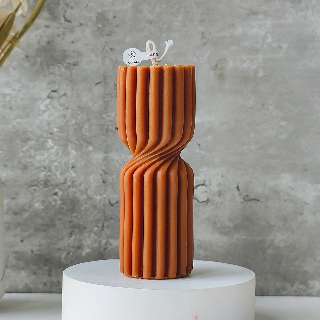 Vela de Cera Europea Caramelo