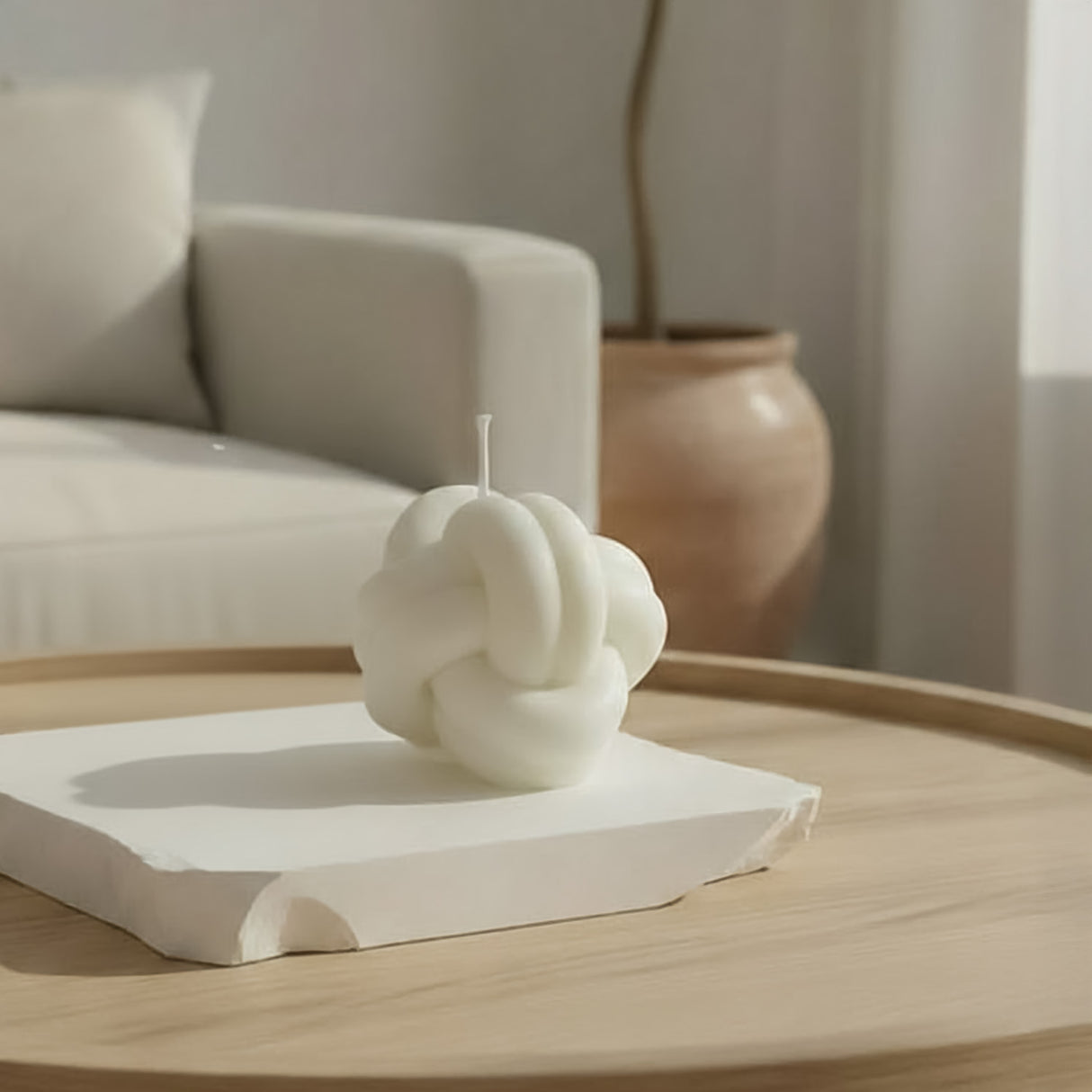 Vela de Cera Nórdico Nudo Infinito