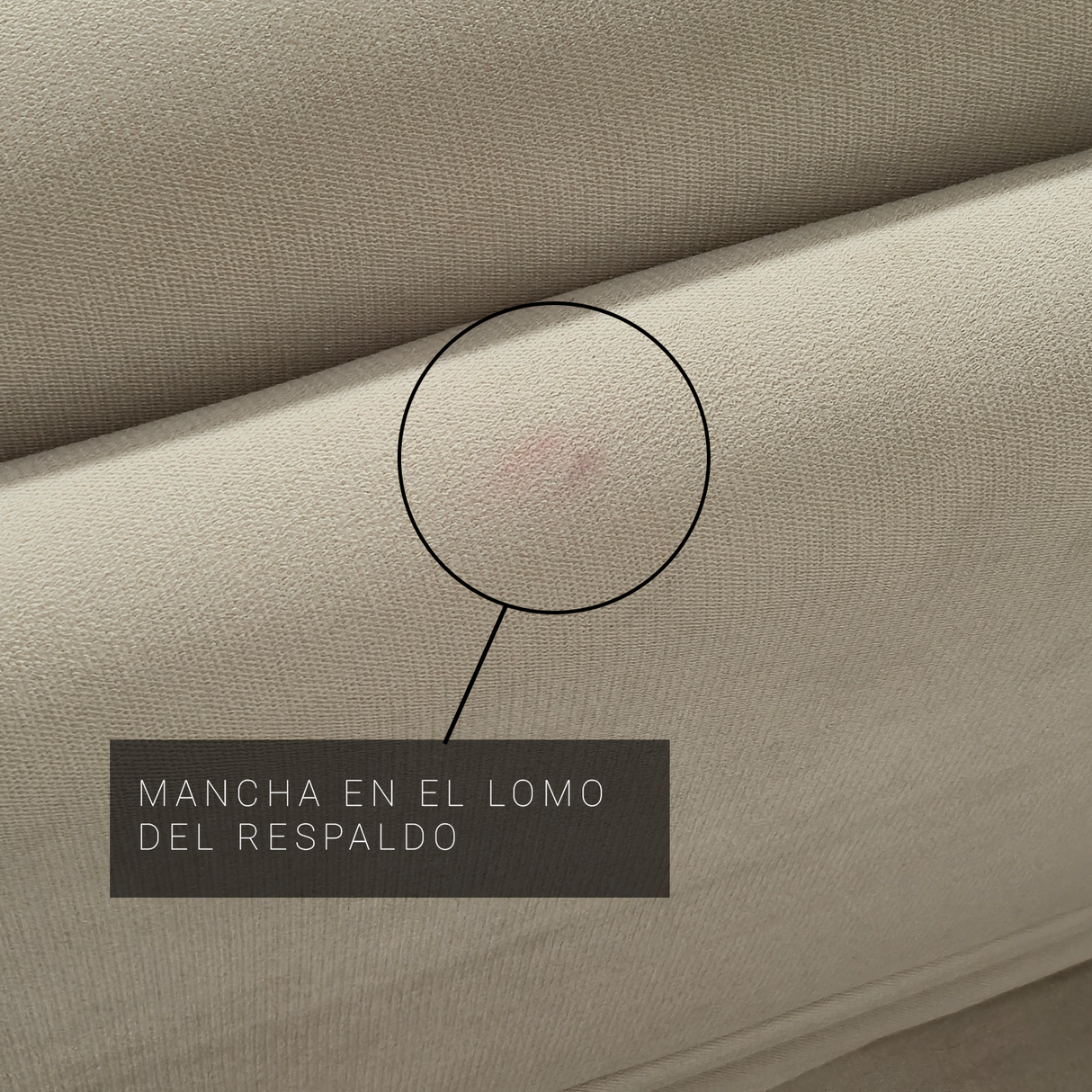 Sofá Cama Zurich 2.28MT 2382 Outlet S/CAMBIO NI DEVOLUCIÓN