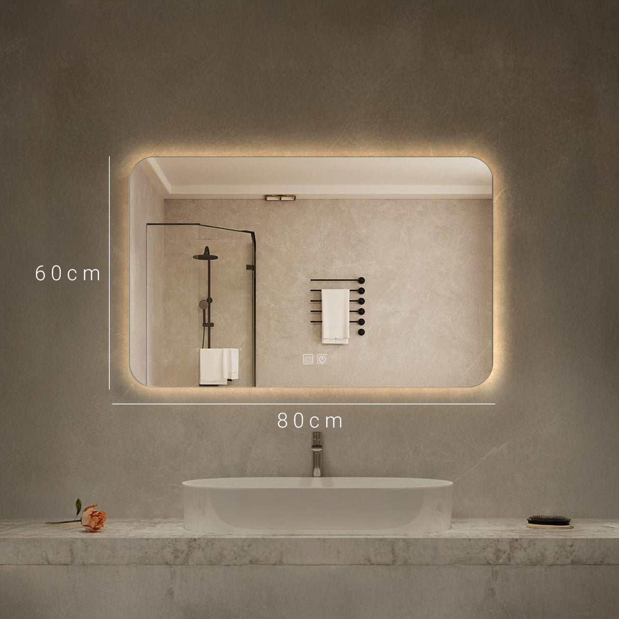 Espejo Led Rectángulo