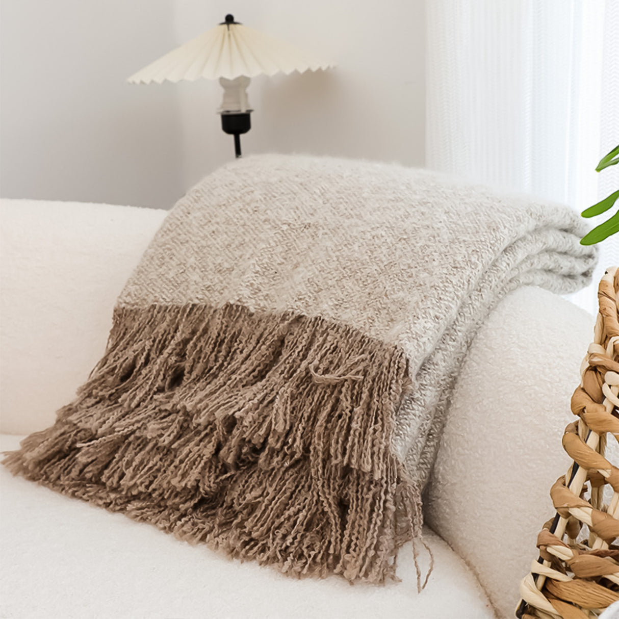 Manta Texturizada Decorativa