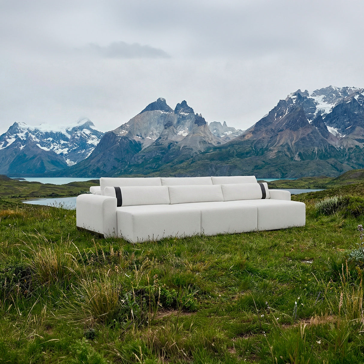 Sofá extensible y reclinable Rizzonte