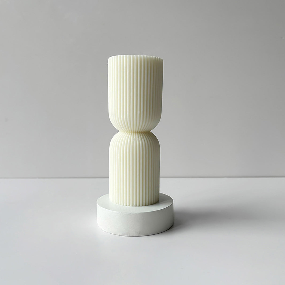 Vela de Cera Blanca Nórdica