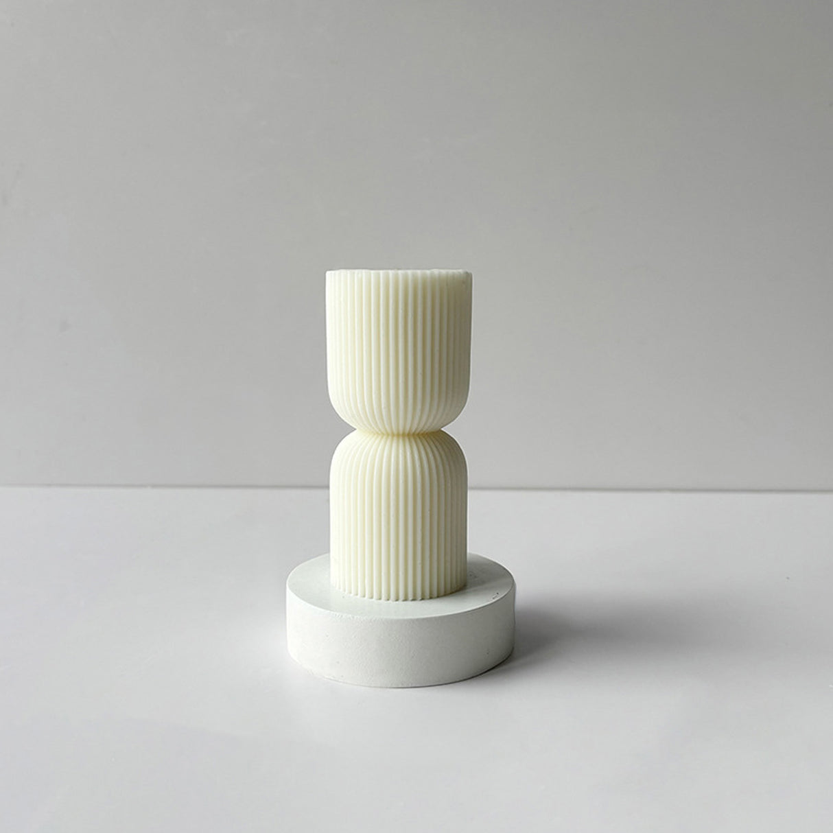 Vela de Cera Blanca Nórdica