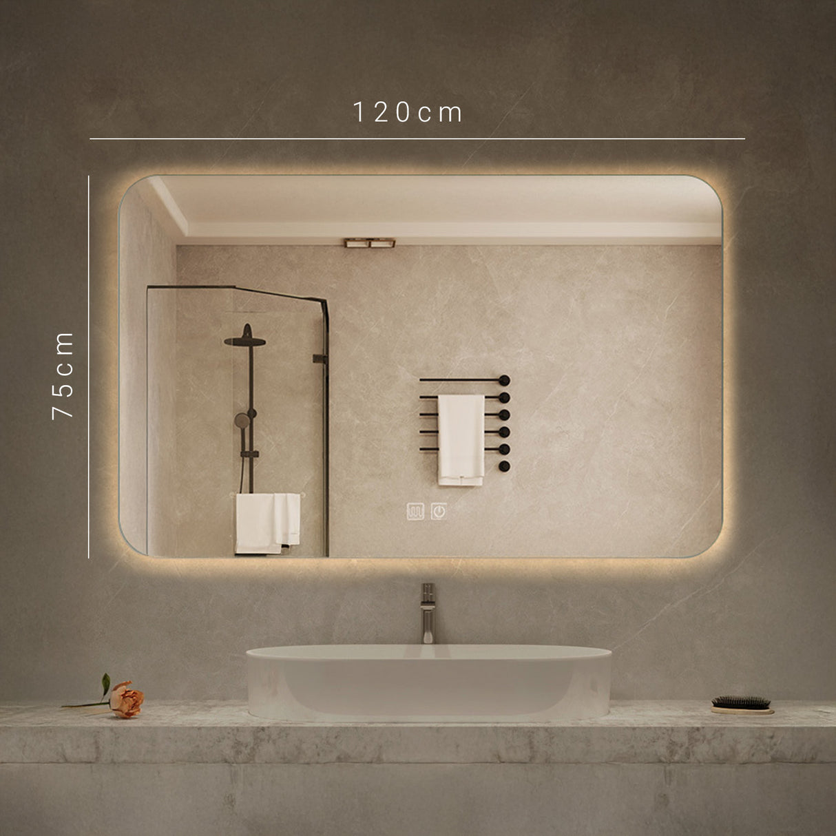 Espejo Led Rectángulo