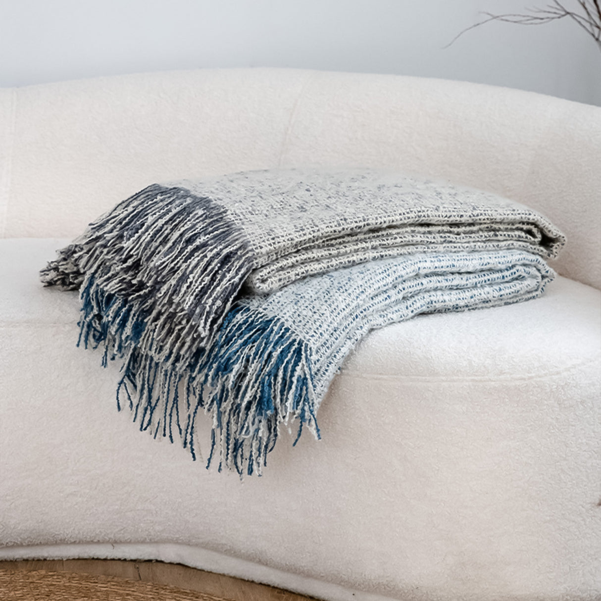 Manta Texturizada Decorativa