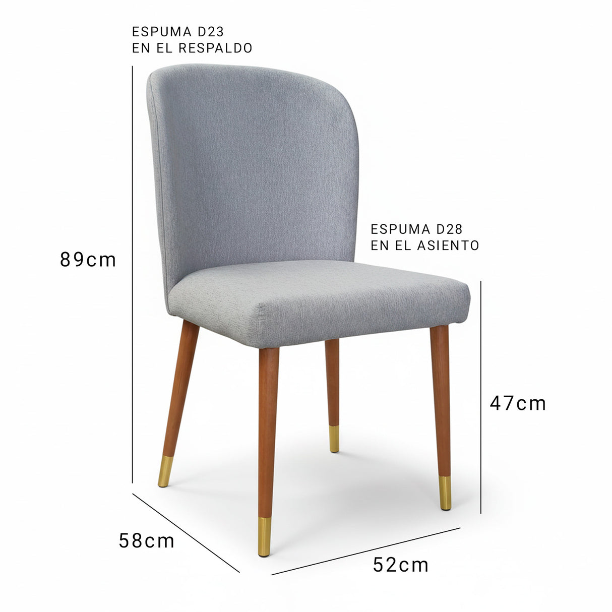 Silla Moana sin Brazo Stock