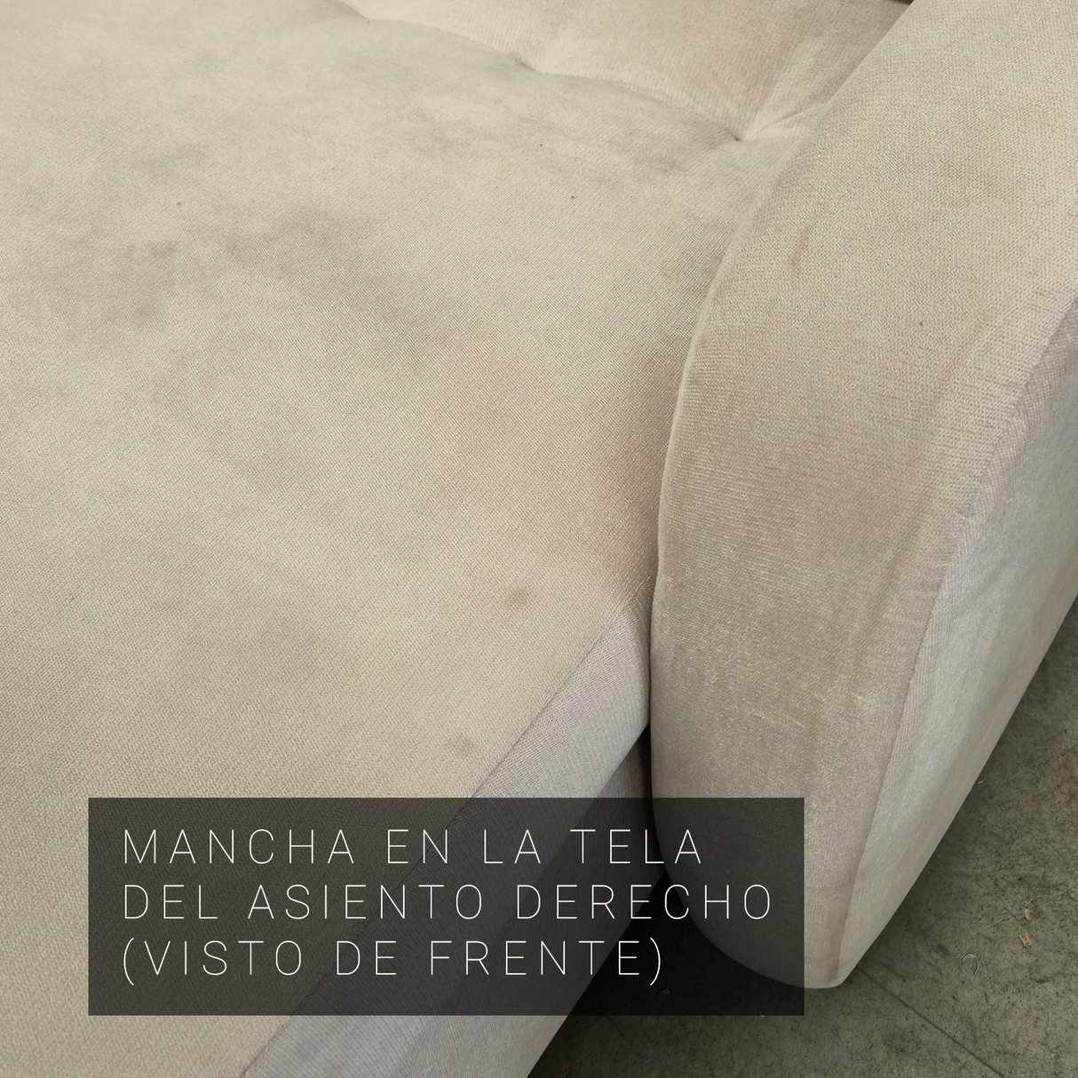 Sofá Cama Zurich 2.28MT 2382 Outlet S/CAMBIO NI DEVOLUCIÓN
