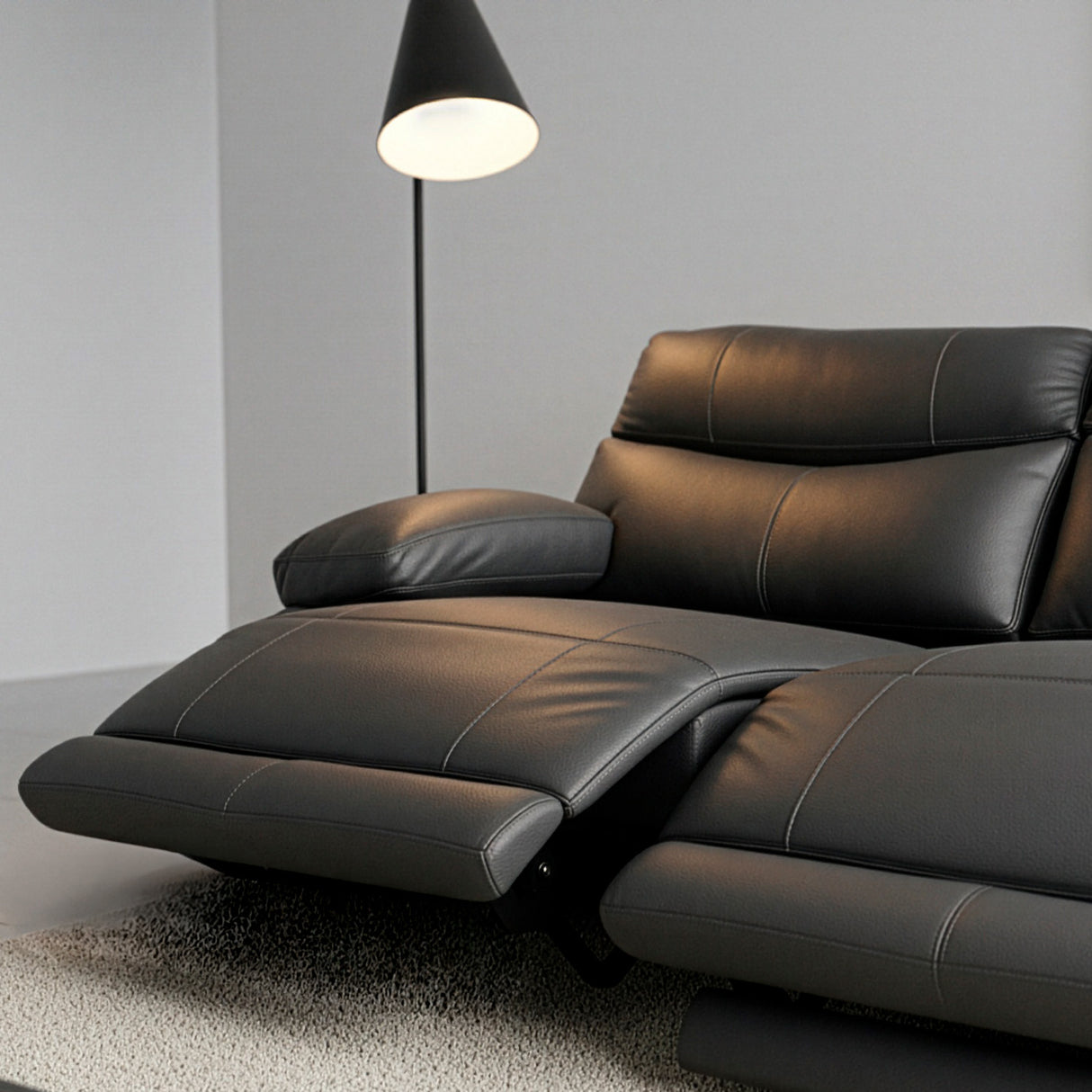 Sofá Elbrus De Cuero Stock