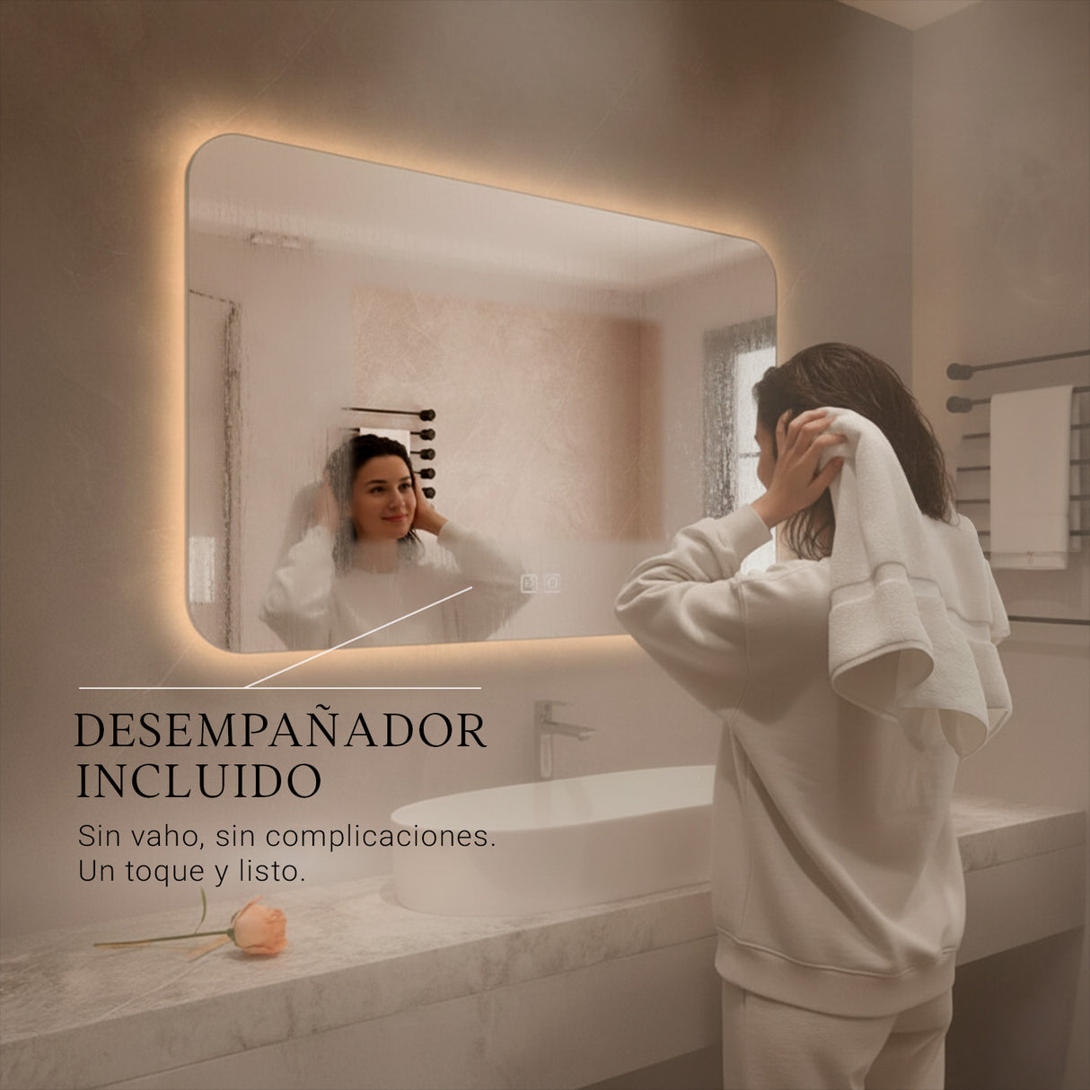 Espejo Led Rectángulo