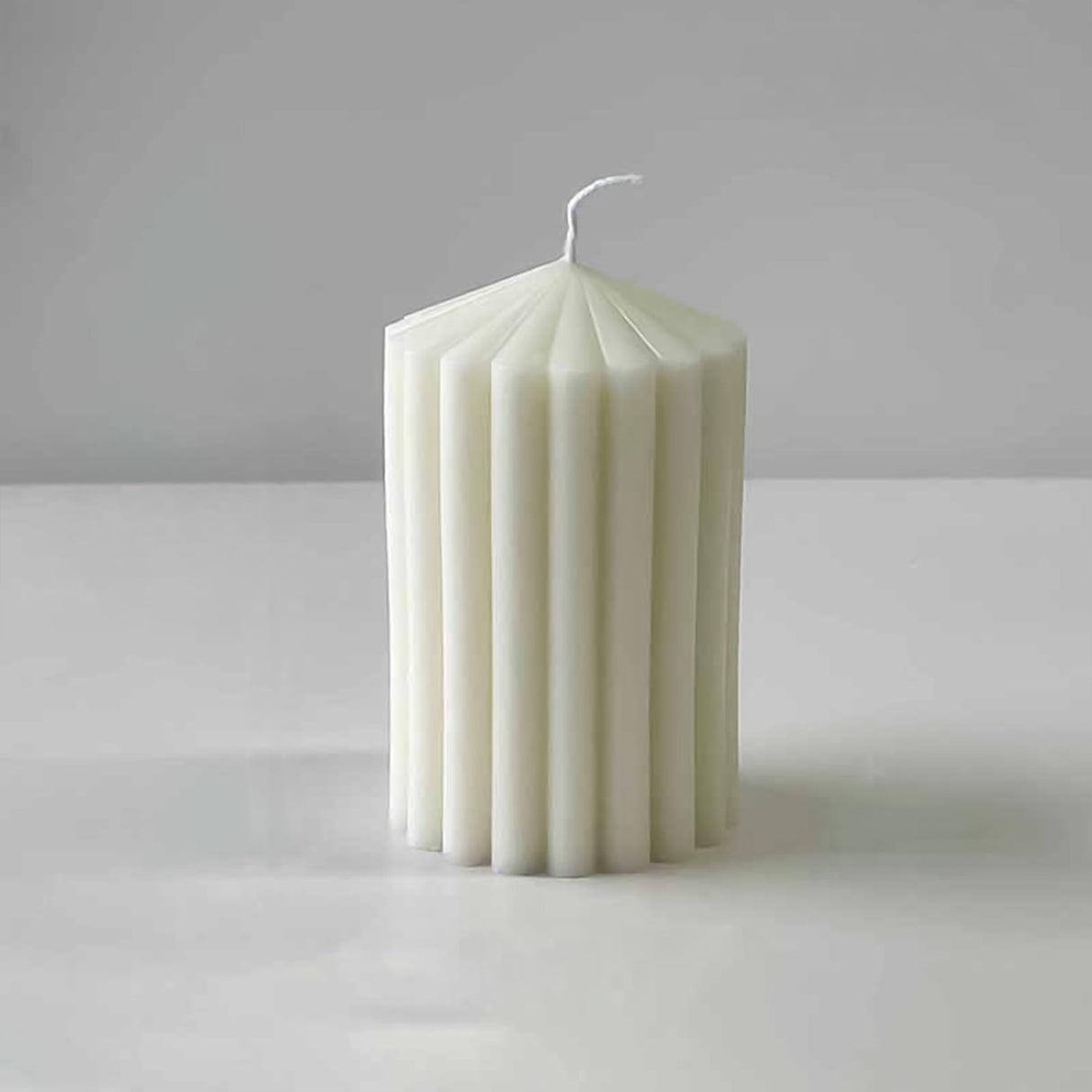 Vela de Cera Blanca Candles Nórdica