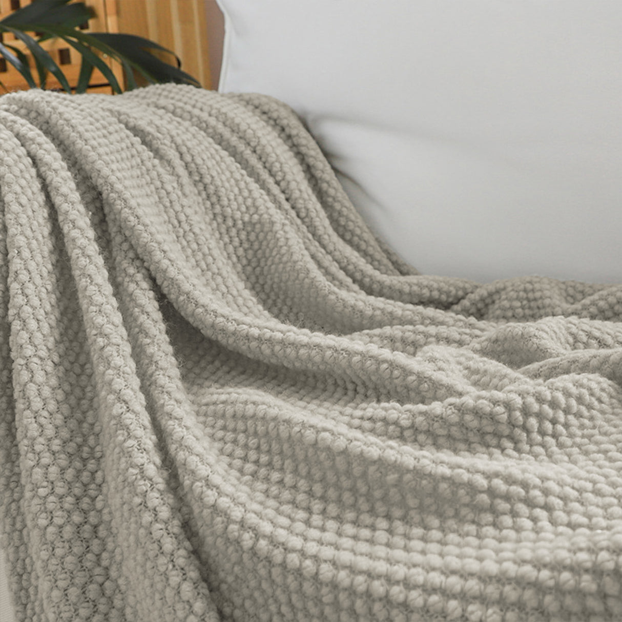 Manta Decorativa de Punto