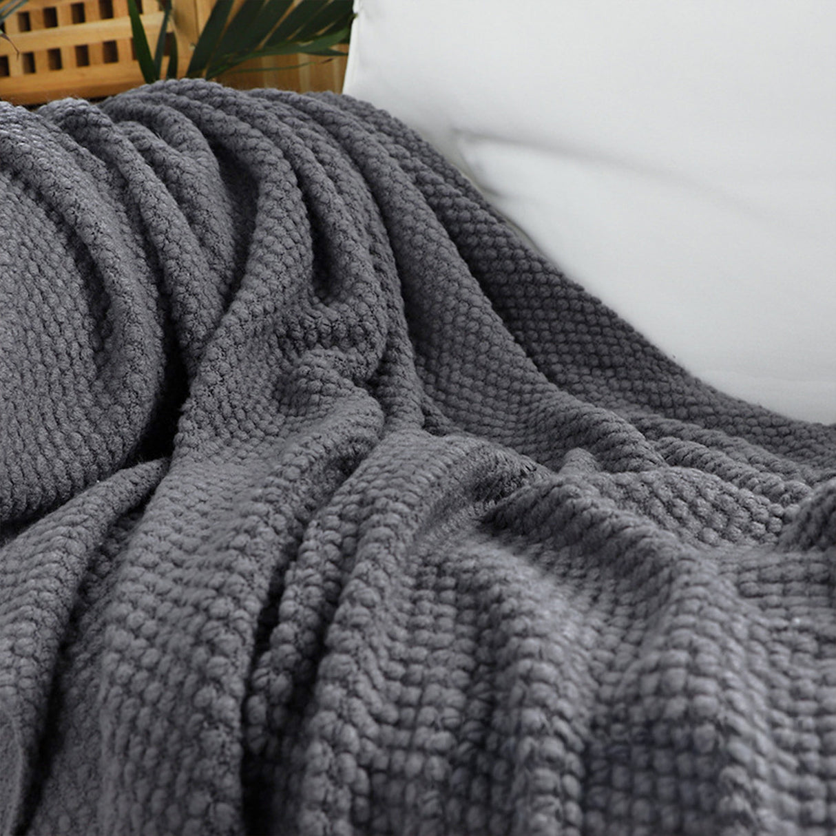 Manta Decorativa de Punto