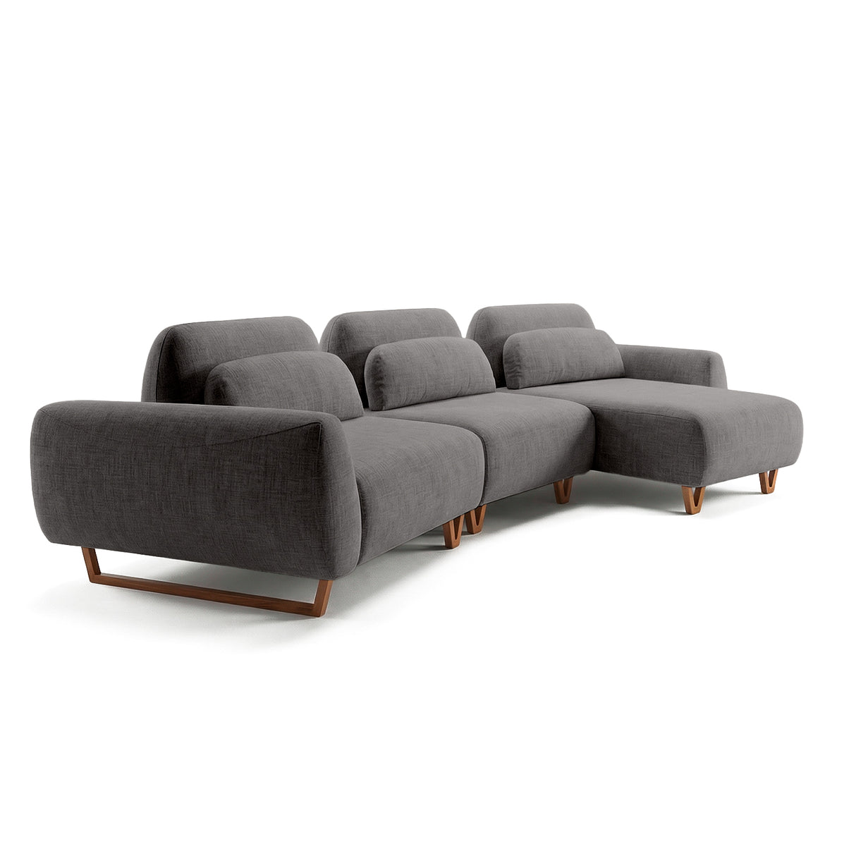 Sofá Laguna con Chaise Curvo