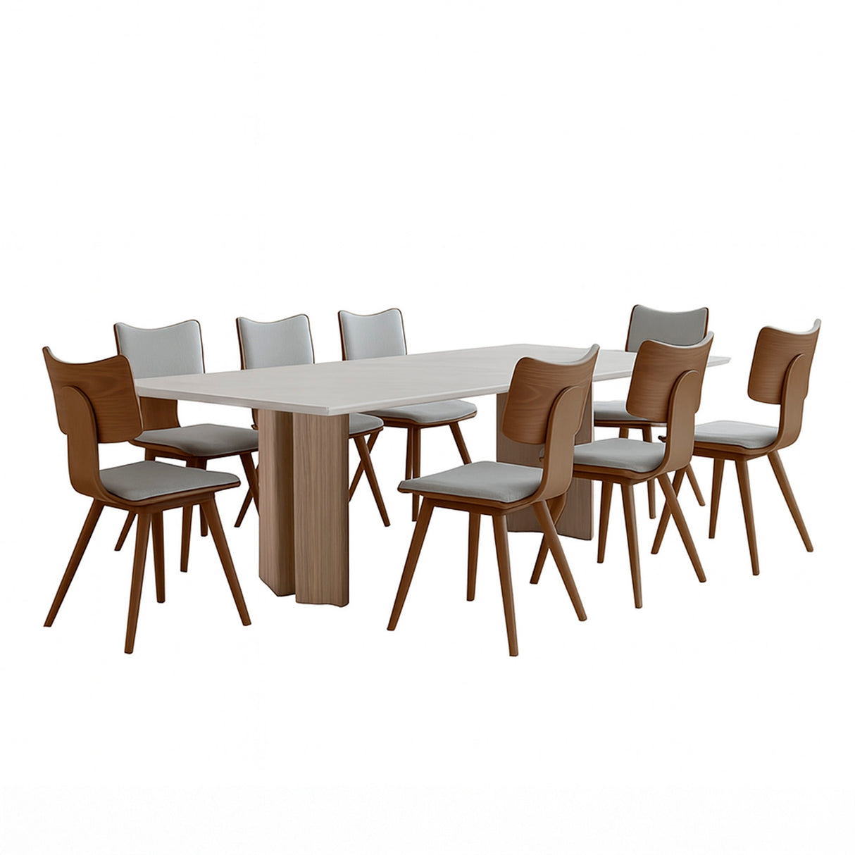 Mesa de comedor Lara y silla Alana