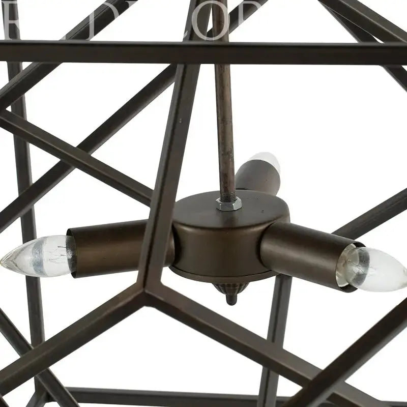 Lámpara Candelabro Geo Re Decora