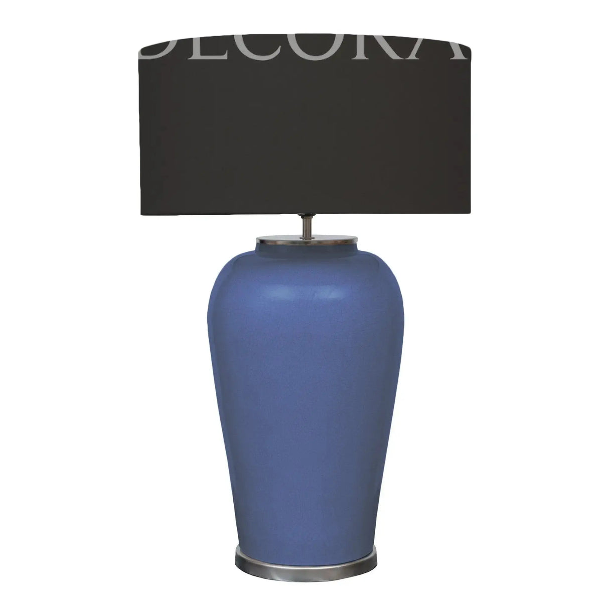 Lámpara de cerámica con pantalla de tela Re Decora