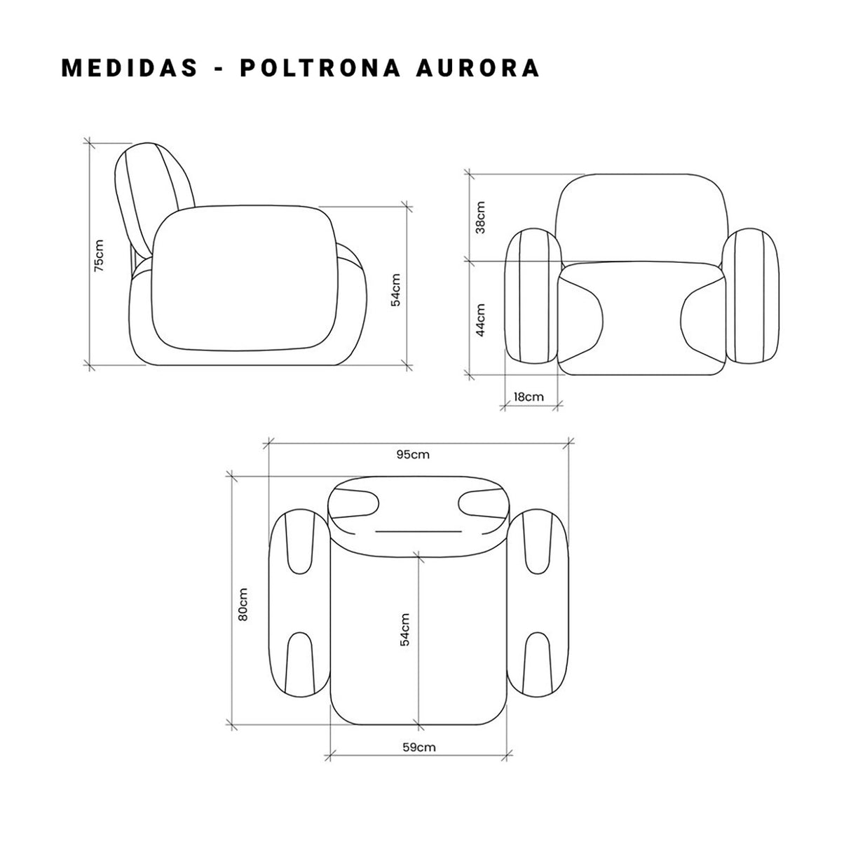 Poltrona Aurora