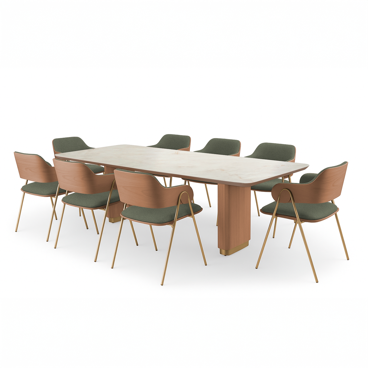 Mesa Simara y Poltrona Moana