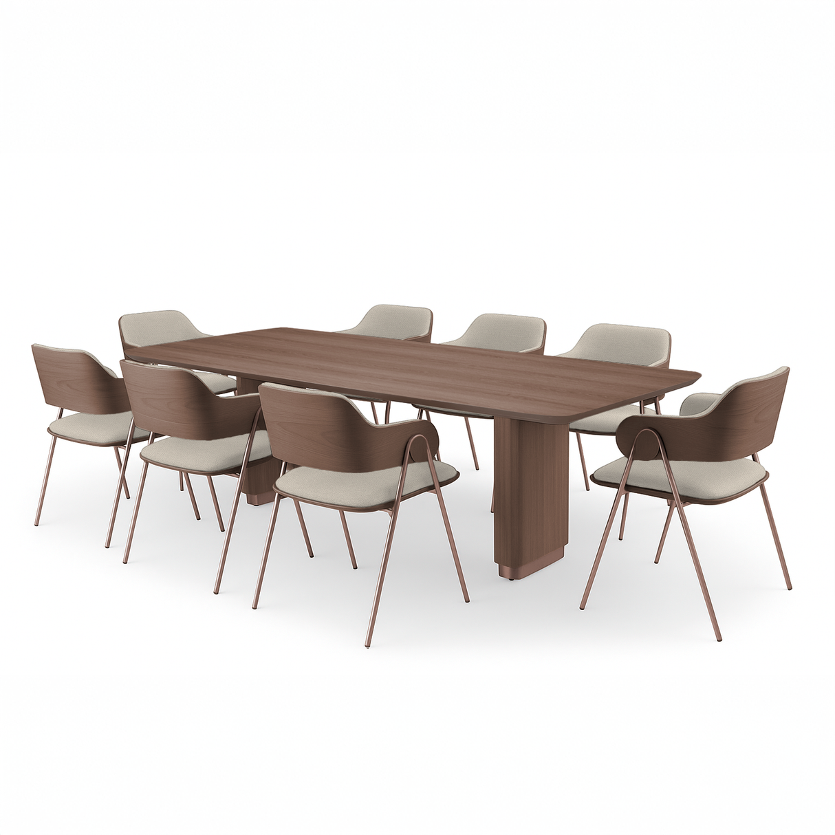 Mesa Simara y Poltrona Moana